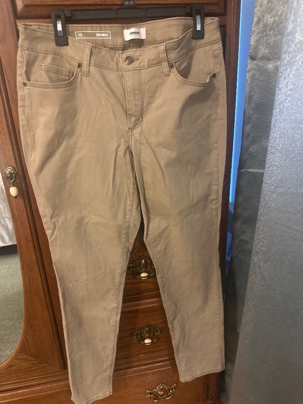 Sonoma khaki skinny pants